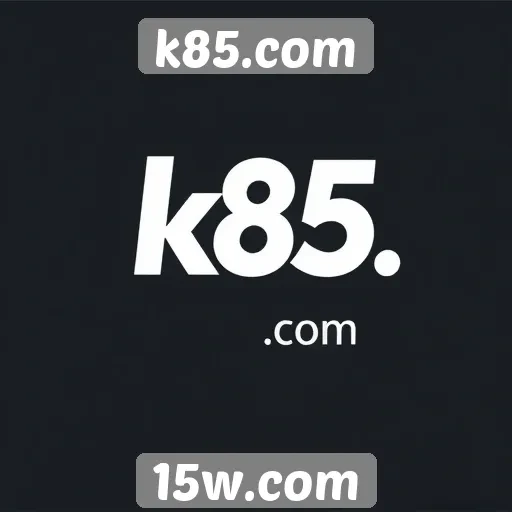 Análise da interface do usuário no k85.com